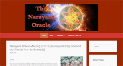 Desktop Screenshot of narayanaoracle.com