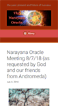 Mobile Screenshot of narayanaoracle.com